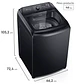 LAVADORA CARGA SUPERIOR ELECTROLUX LS22Y 22KG NEGRO - Miniatura 2