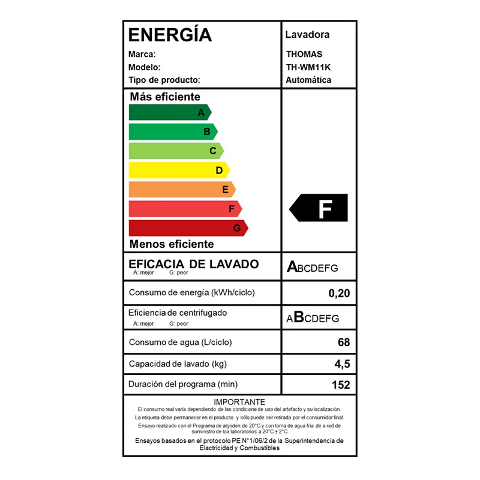 LAVADORA CARGA FRONTAL 11 KG 3