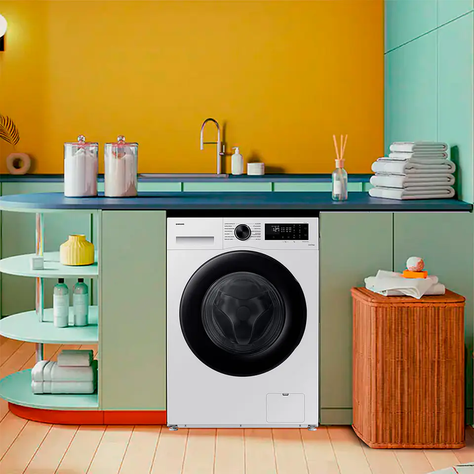 LAVADORA CARGA FRONTAL SAMSUNG WW12CGC04DAE 12KG BLANCO 6