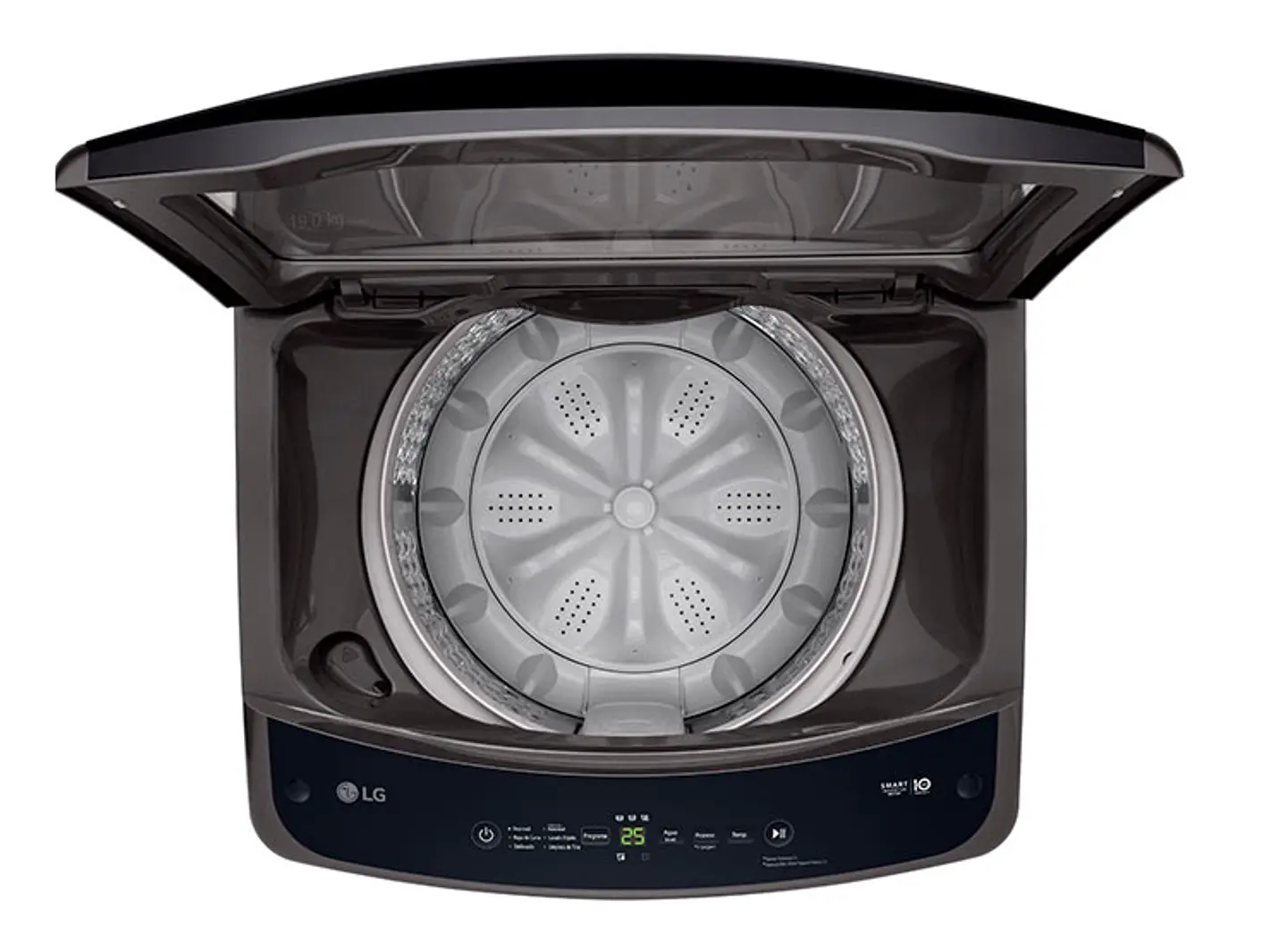 LAVADORA LG 19 KG CARGA SUPERIOR SMART MOTION WT19MVTB 8