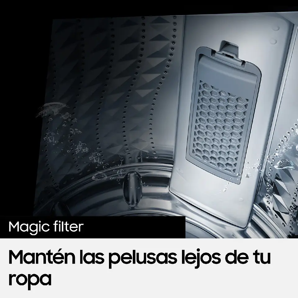 LAVADORA CARGA SUPERIOR SAMSUNG WA19CG6441BD 19KG GRAFITO 7