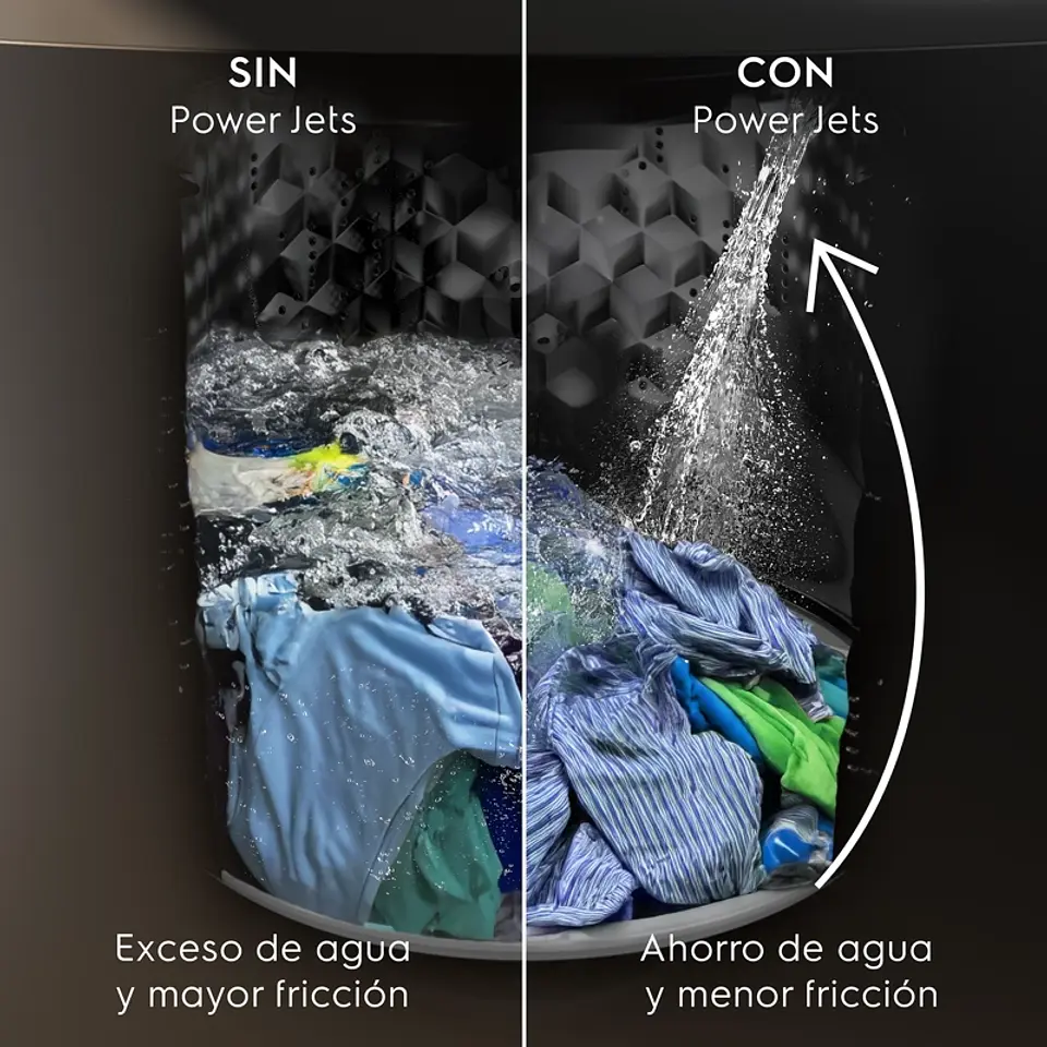 LAVADORA AUTOMATICA 21KG CARGA SUPERIOR EXPERT LEB21 NEGRA 5