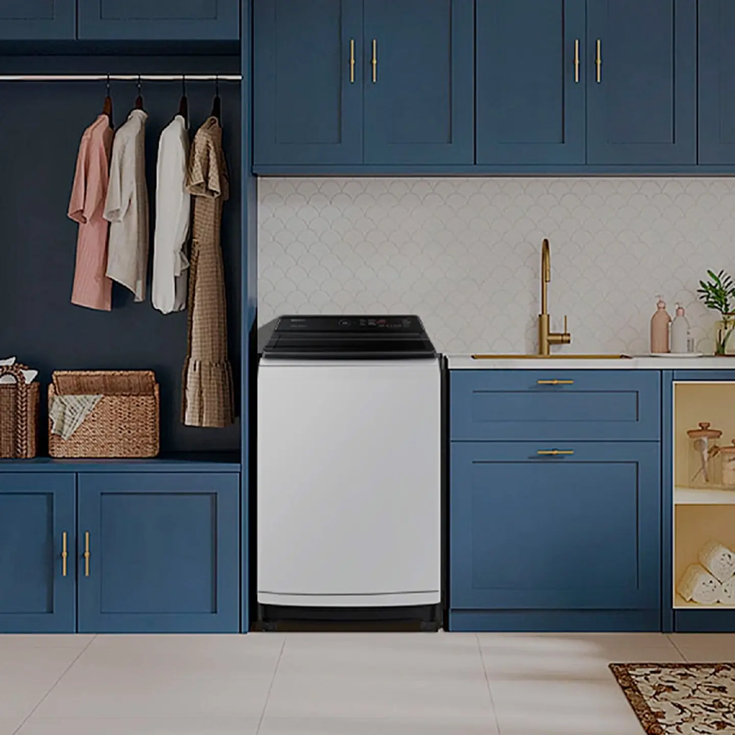 LAVADORA CARGA SUPERIOR SAMSUNG WA19CG6441BW 19KG BLANCO 4