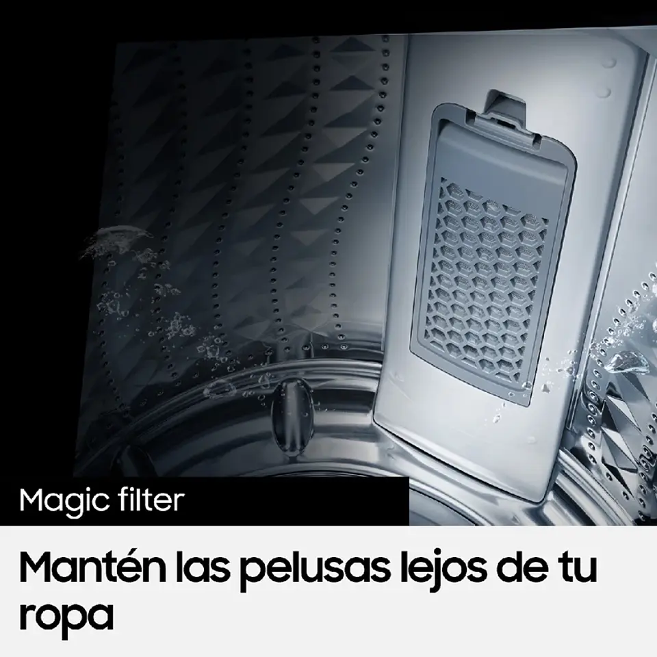 LAVADORA CARGA SUPERIOR SAMSUNG WA19CG6441BW 19KG BLANCO 7