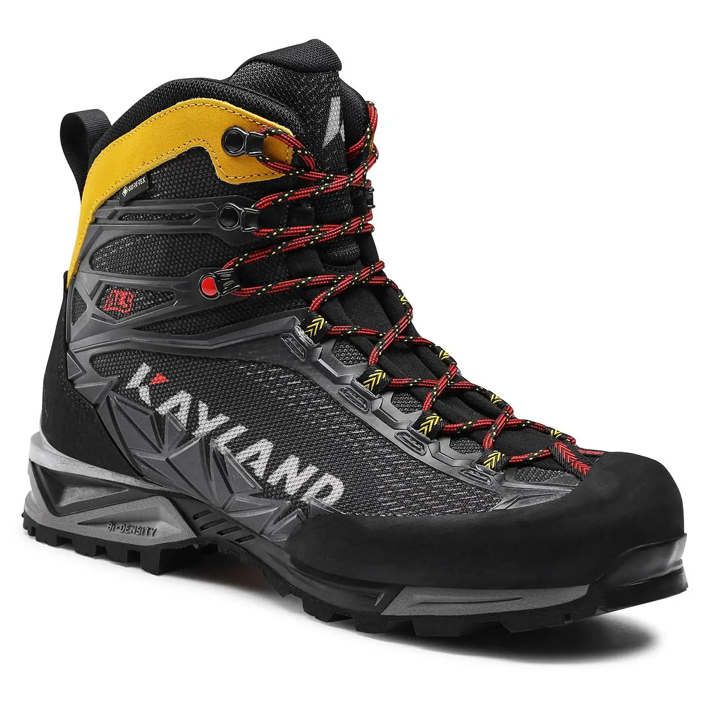 BOTIN GORE-TEX HOMBRE ROCKET NEGRO AMARILLO KAYLAND 4