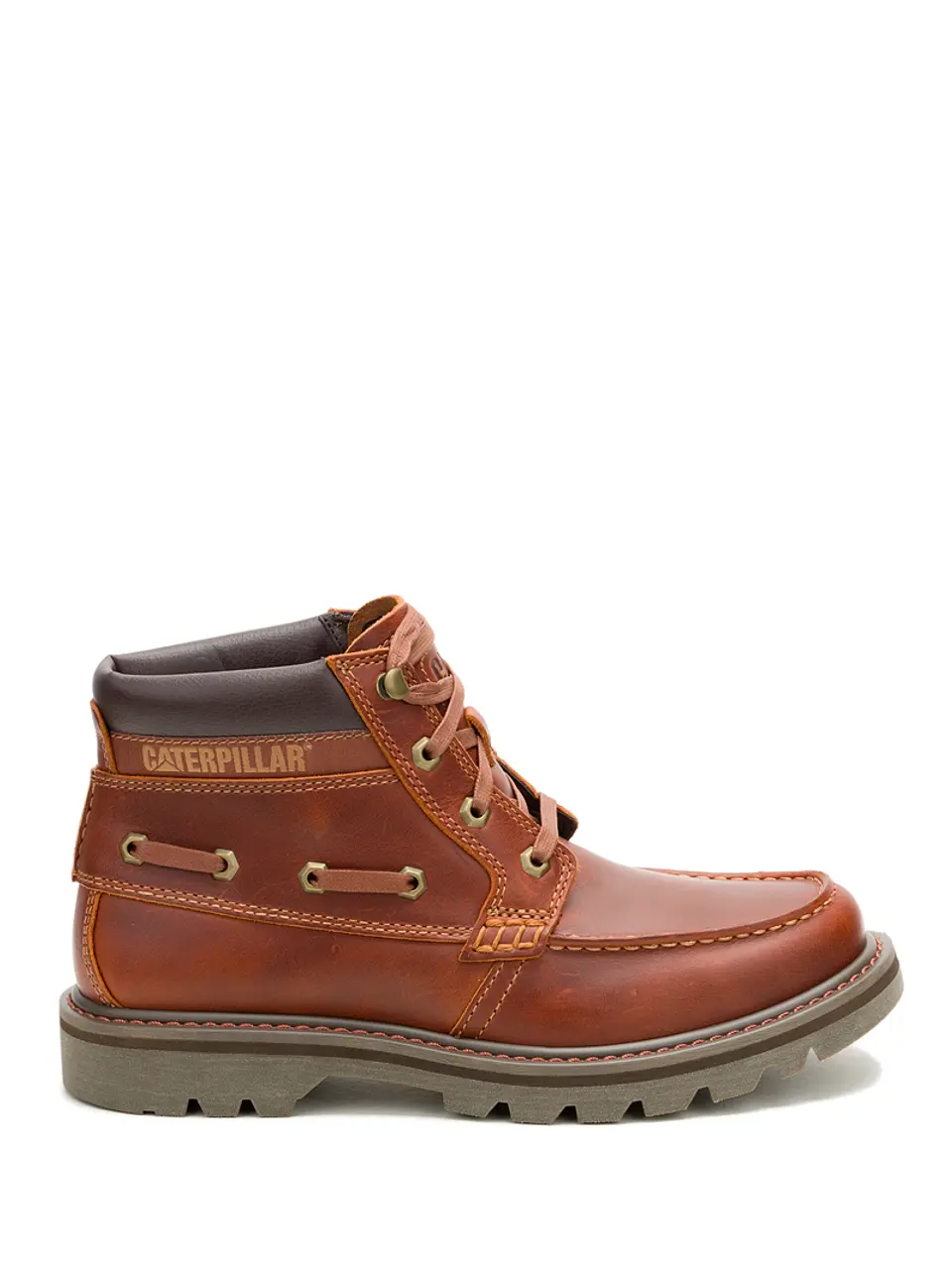 BOTIN CUERO HOMBRE COLORADO BOAT MID CAFE CAT 1