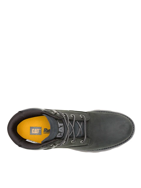 BOTIN DE CUERO PURSUE WP HOMBRE GRIS CAT