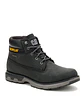 BOTIN DE CUERO PURSUE WP HOMBRE GRIS CAT - Miniatura 4