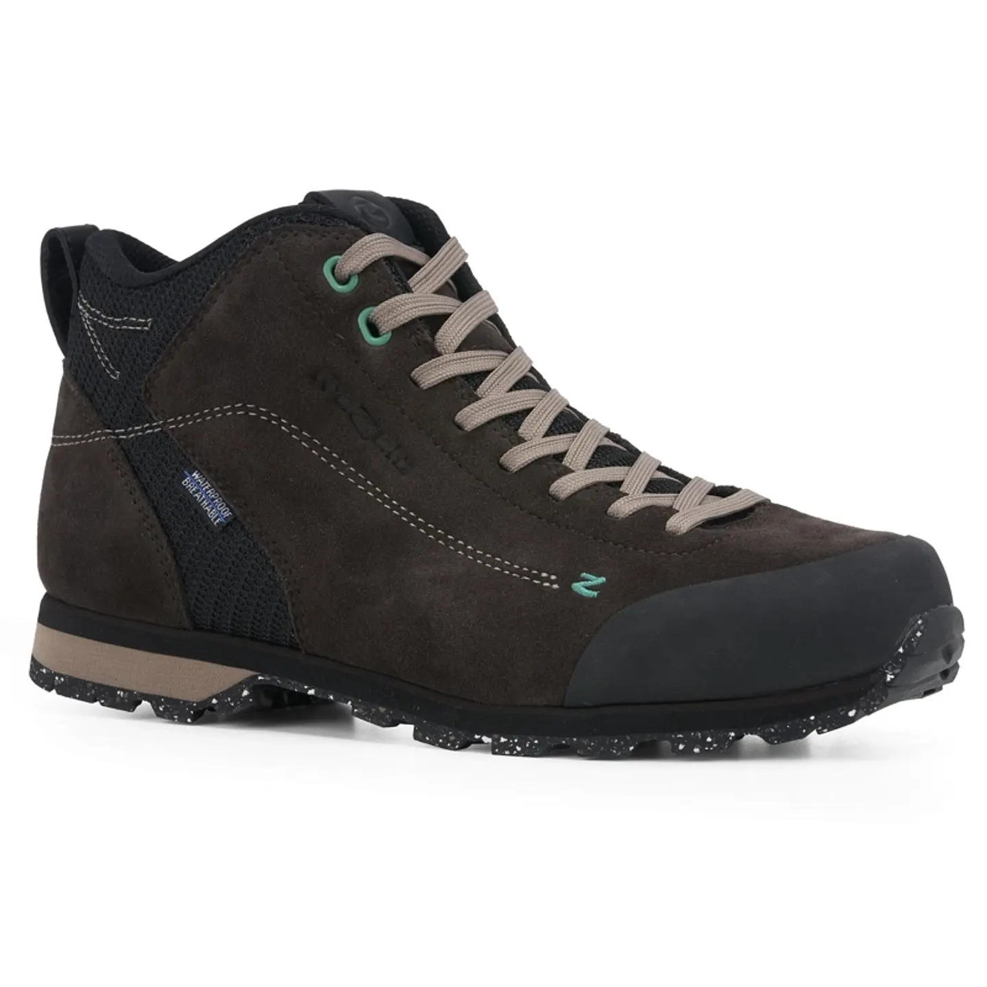 BOTIN WATERPROOF HOMBRE ZETA MID CAFE OSCURO TREZETA 1