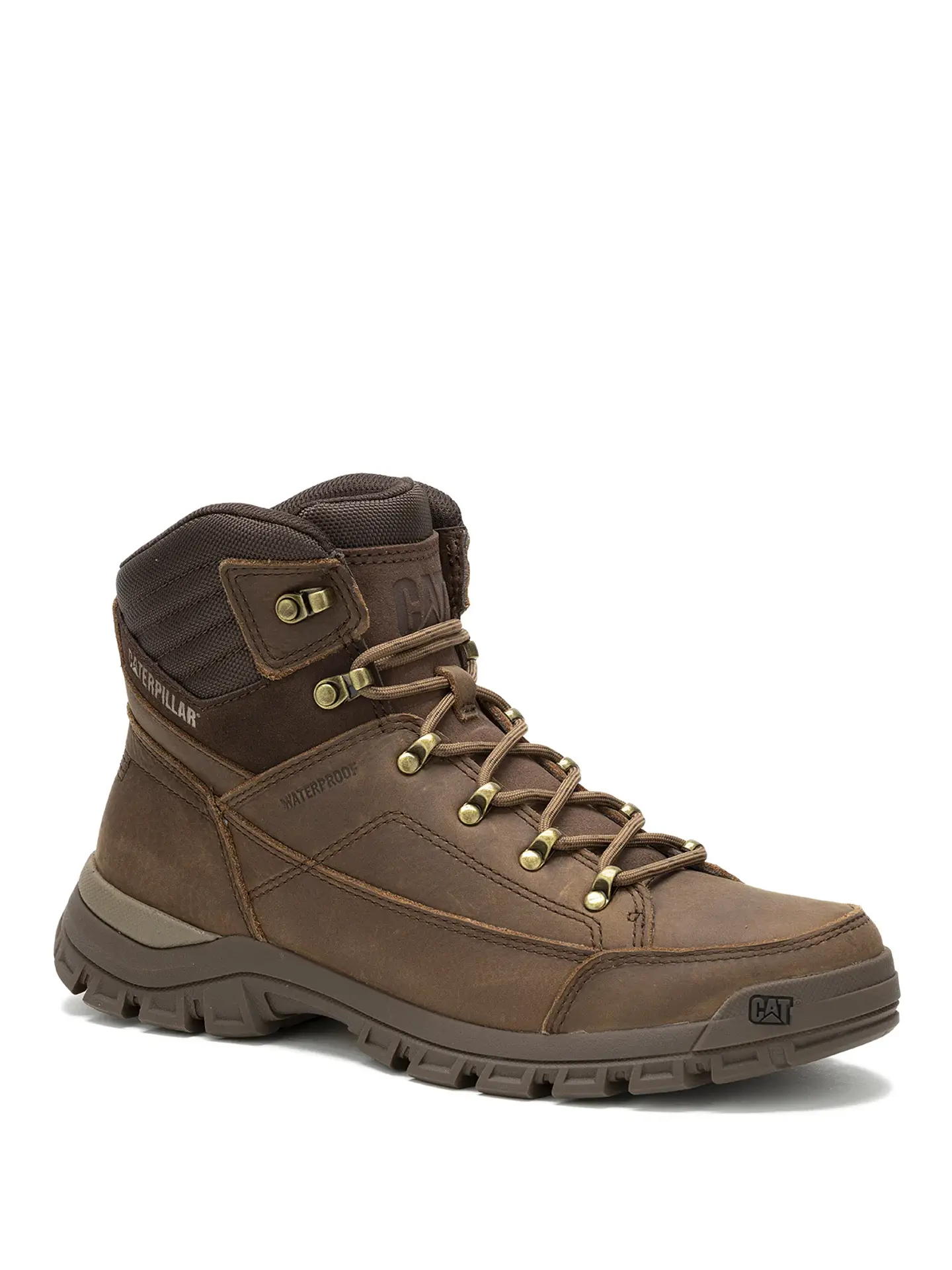 BOTIN CUERO HOMBRE THRESHOLD HIKER WP CAFÉ CAT 1