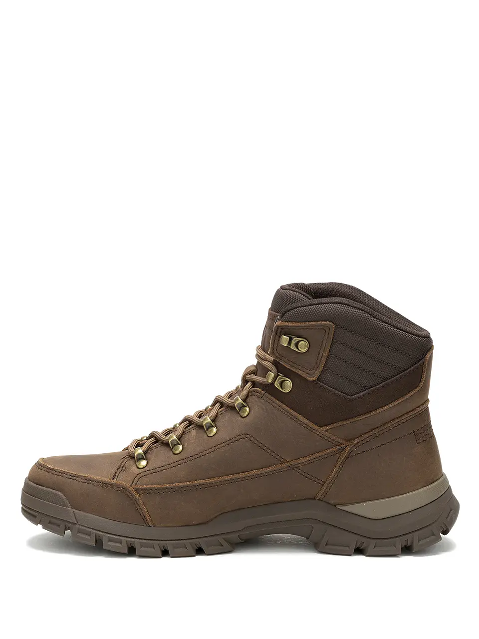 BOTIN CUERO HOMBRE THRESHOLD HIKER WP CAFÉ CAT 6