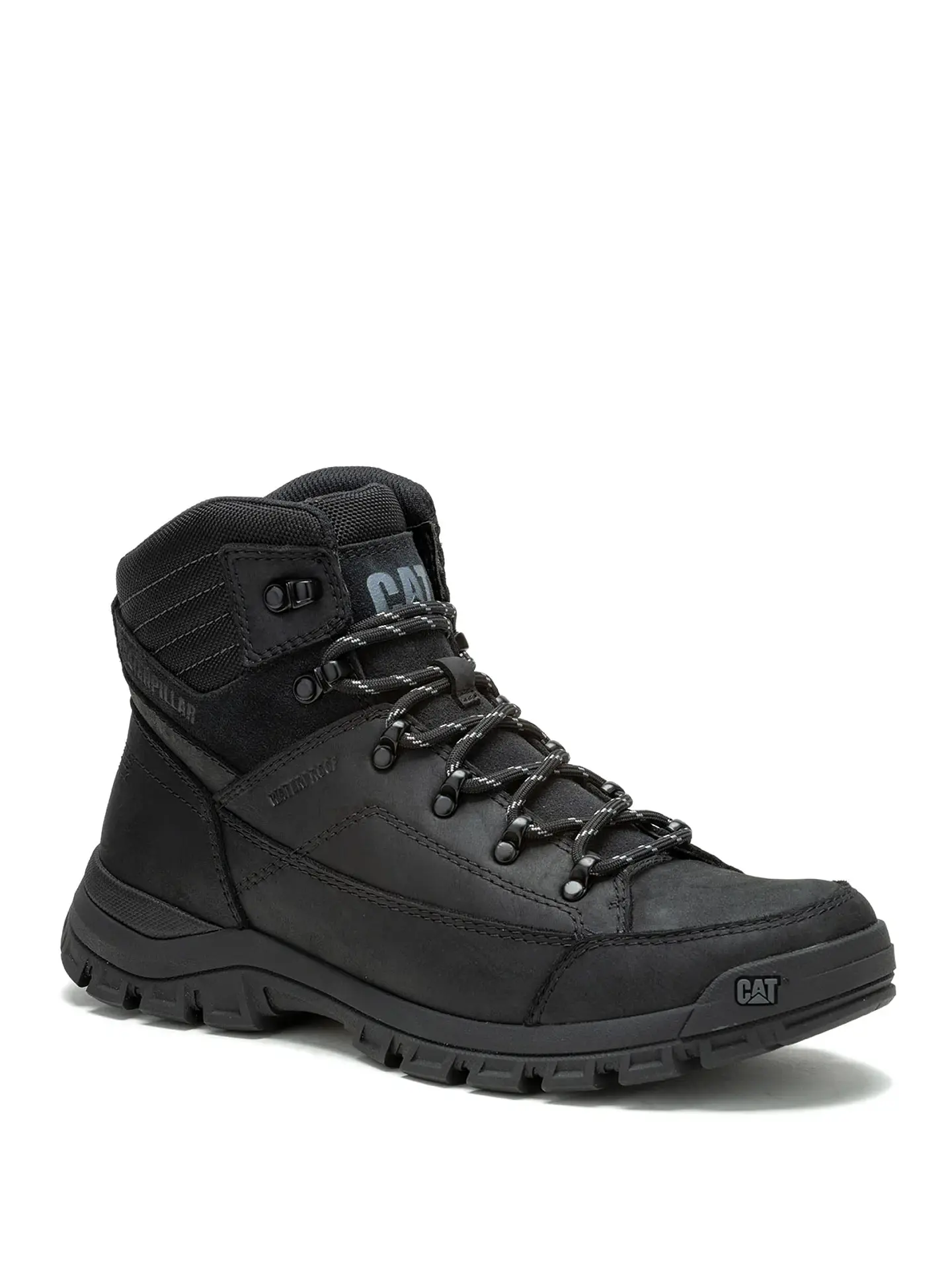 BOTIN CUERO HOMBRE THRESHOLD HIKER EN COLOR NEGRO CAT 6