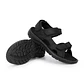 SANDALIAS HOMBRE CUERO COASTOWN-9-01 NEGRO - Miniatura 2