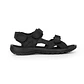 SANDALIAS HOMBRE CUERO COASTOWN-9-01 NEGRO - Miniatura 3