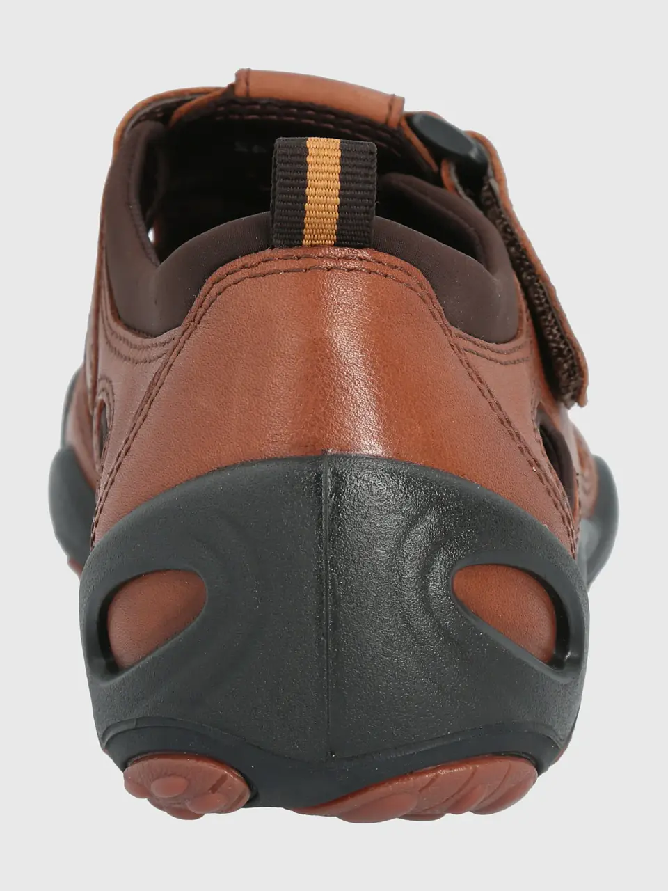 SANDALIAS HOMBRE HUSH-PUPPIES CUERO CAFÉ GALERA 5