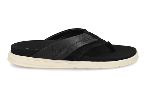 SANDALIAS CUERO SOLTA-9-53 NEGRO