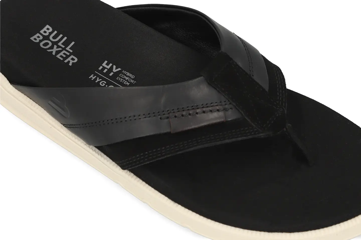 SANDALIAS CUERO SOLTA-9-53 NEGRO 3