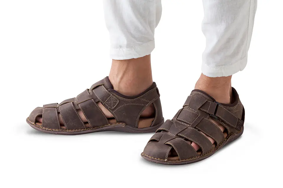 SANDALIAS HOMBRE CARDINALE CUERO CAFÉ MALLORCA 2