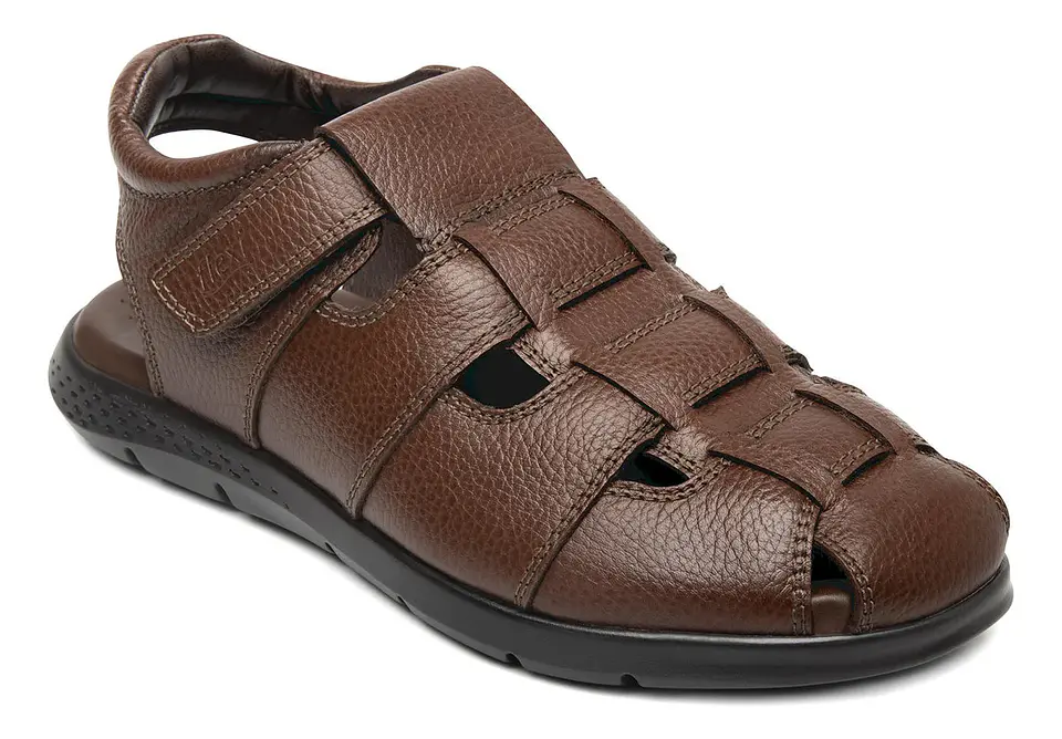 SANDALIA FLEXI HOMBRE ODIN 400026 CAFE CAOBA 4