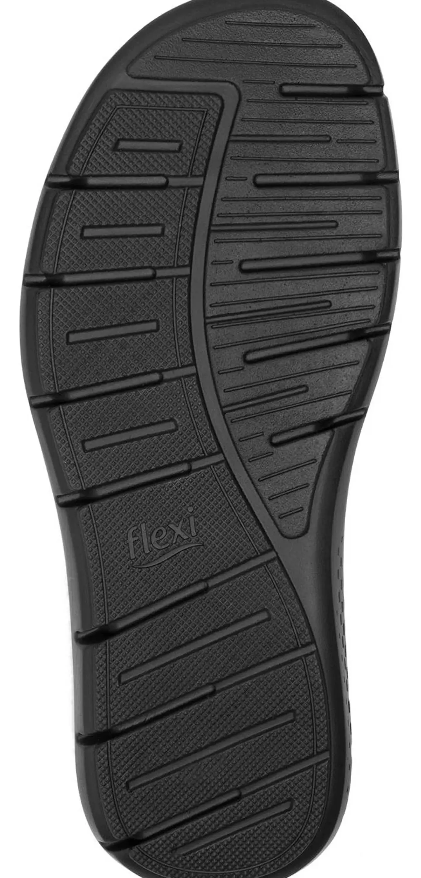SANDALIAS HOMBRE FLEXI CUERO NEGRO ODIN 6