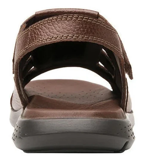 SANDALIAS HOMBRE FLEXI CUERO ODIN 400012CAOBA