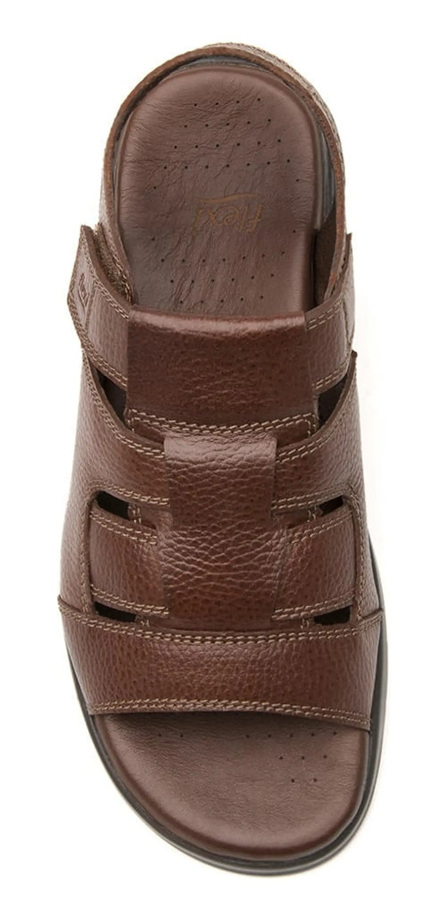 SANDALIAS HOMBRE FLEXI CUERO ODIN 400012CAOBA 3