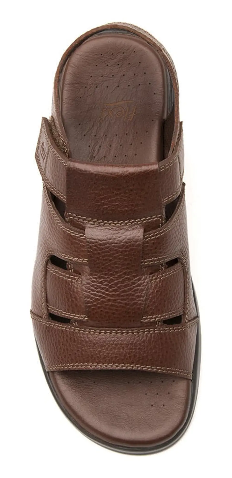 SANDALIAS HOMBRE FLEXI CUERO ODIN 400012CAOBA 3