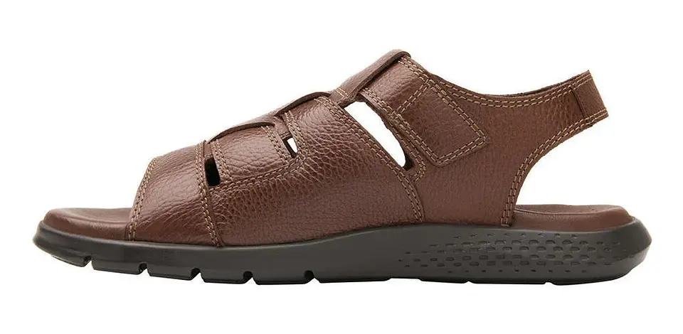 SANDALIAS HOMBRE FLEXI CUERO ODIN 400012CAOBA 4