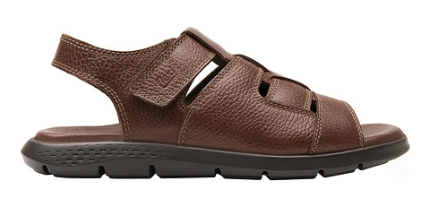 SANDALIAS HOMBRE FLEXI CUERO ODIN 400012CAOBA