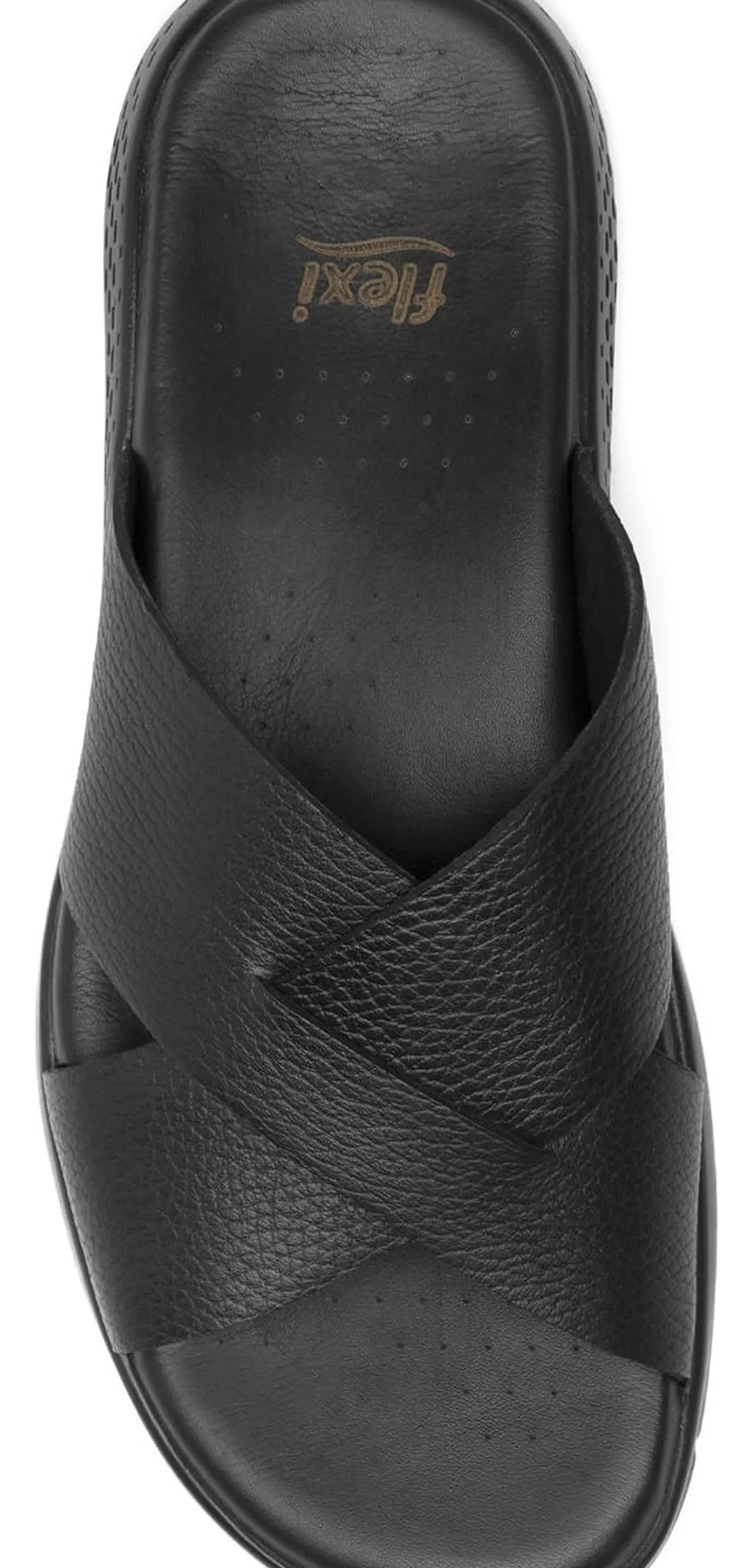 SANDALIA FLEXI HOMBRE CUERO ODIN NEGRO 5