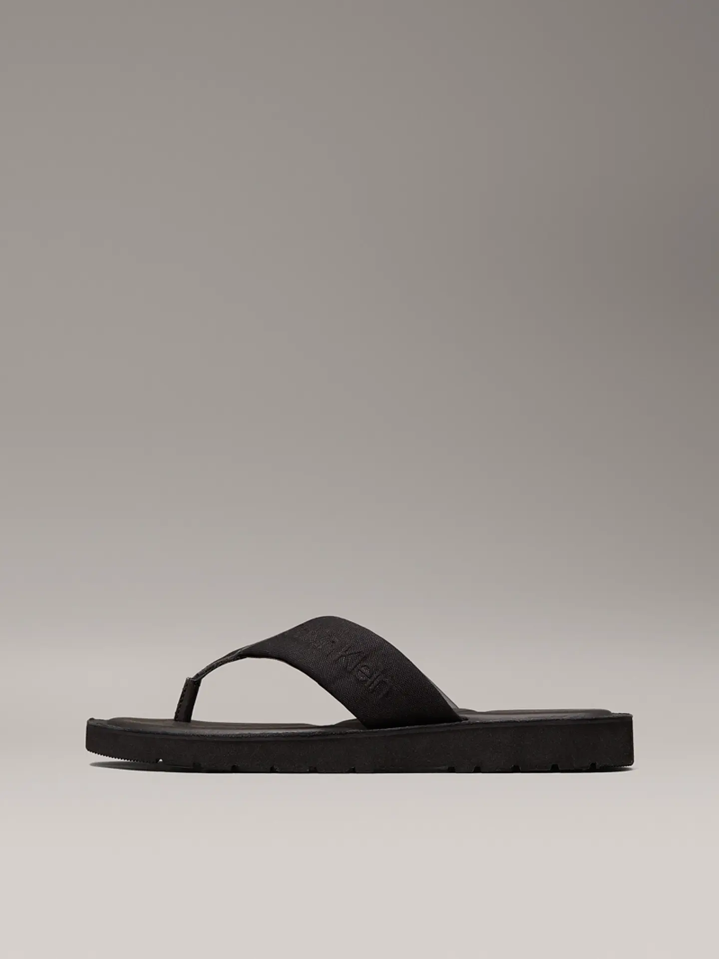 SANDALIAS DE LONA CON LOGO 2