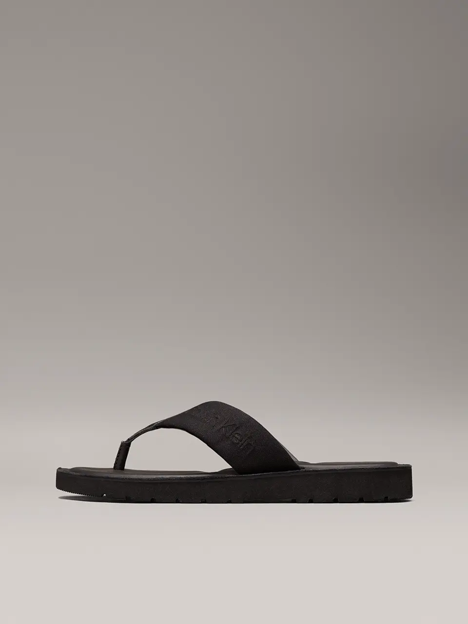 SANDALIAS DE LONA CON LOGO 2