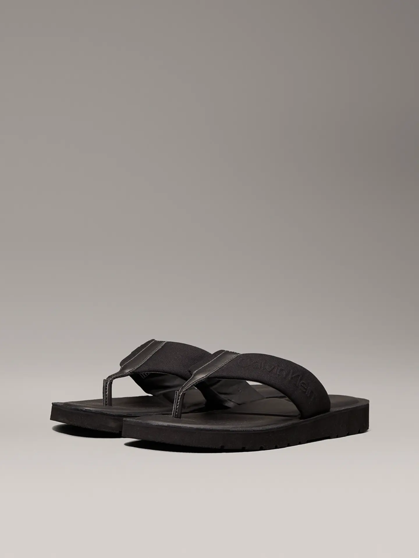 SANDALIAS DE LONA CON LOGO 3