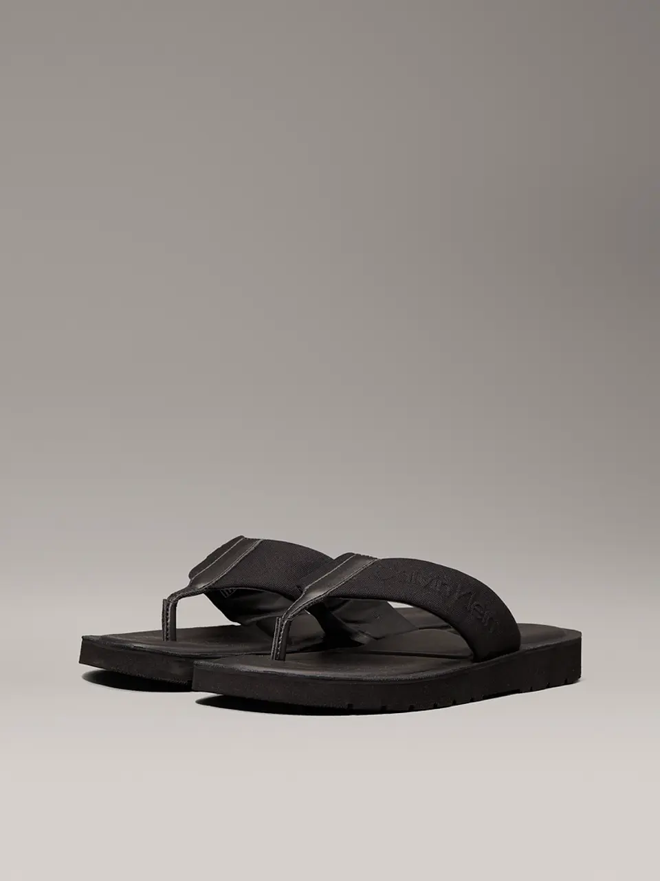 SANDALIAS DE LONA CON LOGO 3