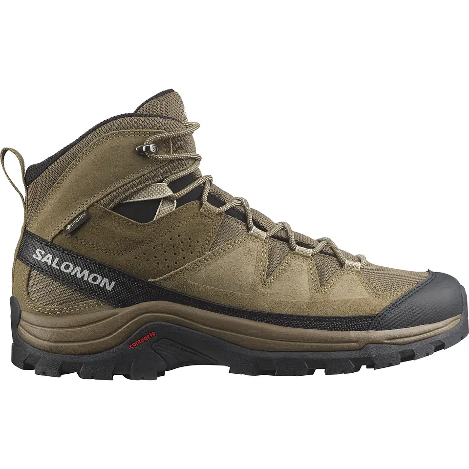 ZAPATILLA TREKKING SALOMON HOMBRE QUEST ROVE GTX BEIGE 1