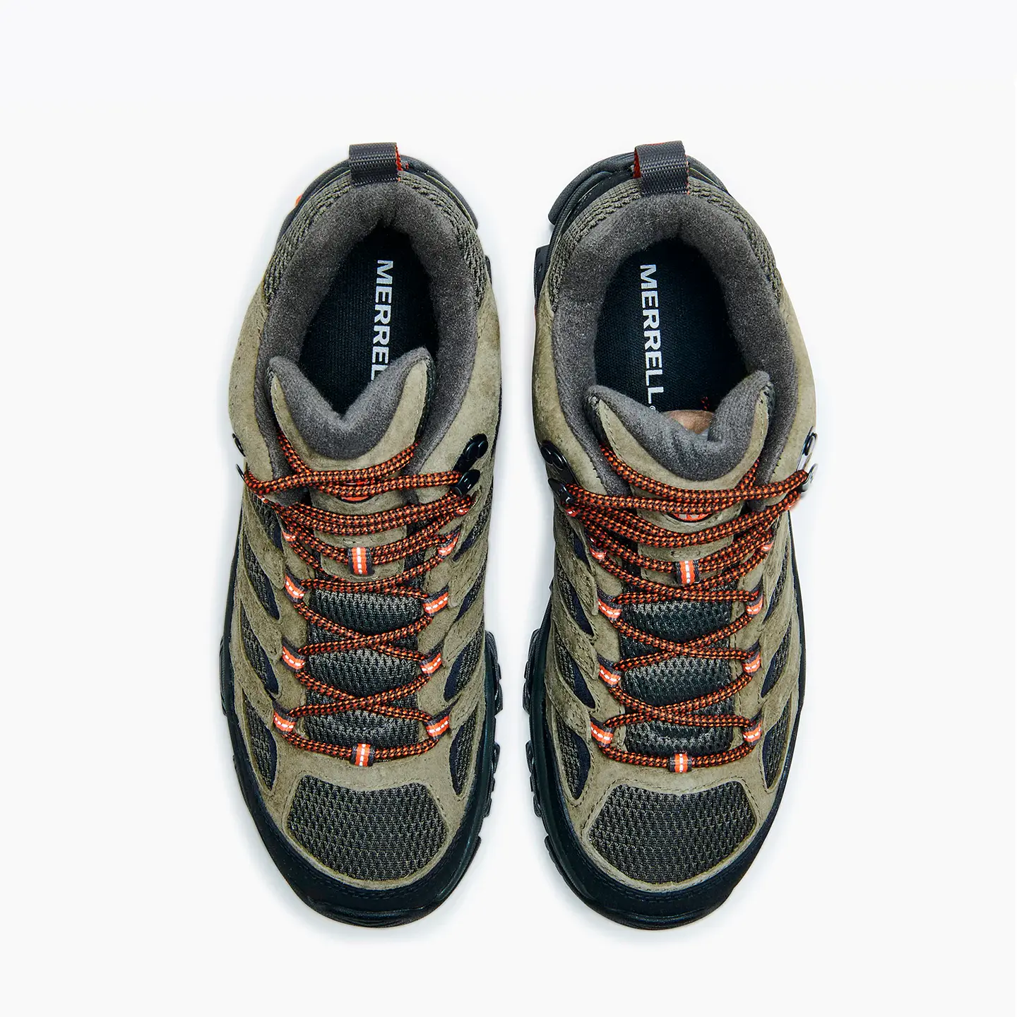 BOTÍN IMPERMEABLE HOMBRE MOAB 3 MID GTX OLIVA MERRELL 4