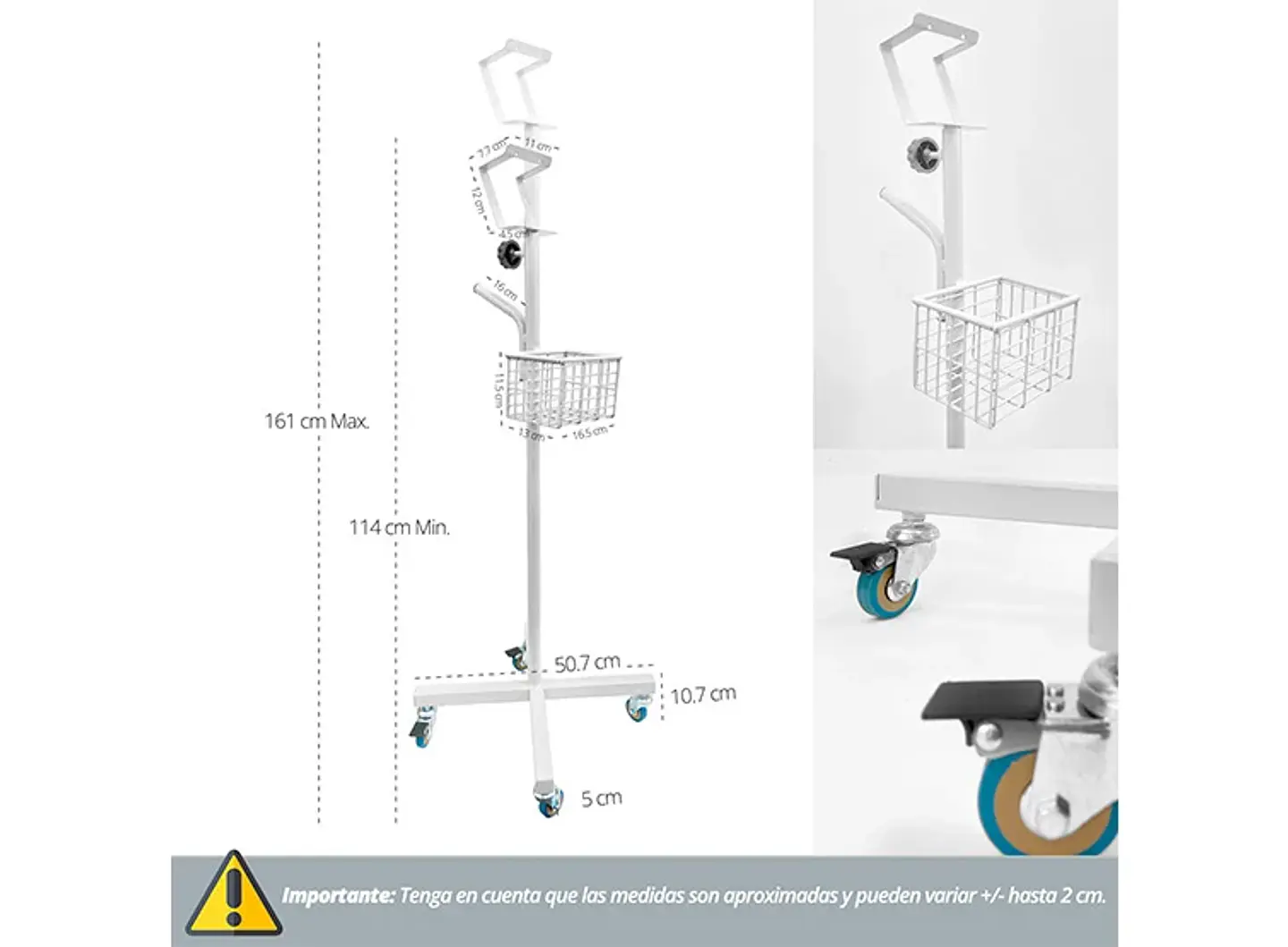 MONITOR SIGNOS VITALES TOPMEDIC CONTEC 08A SPO2 BRAZALETE NEONATAL PEDESTAL 3
