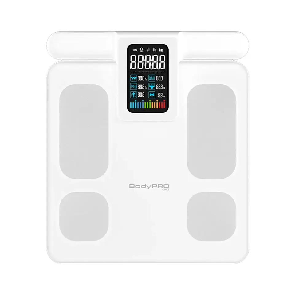 BALANZA PESA INTELIGENTE BLUETOOTH APP 28 INDICADORES - BODY PRO GO 5