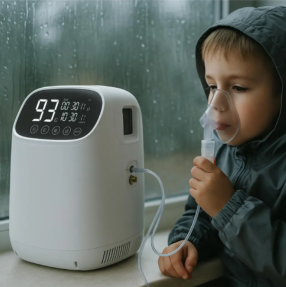 CONCENTRADOR DE OXIGENO 1 LITRO MINI 5