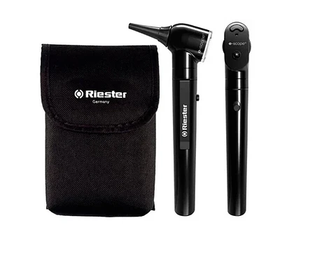 OTOSCOPIO/OFTALMOSCOPIO RIESTER E-SCOPE NEGRO