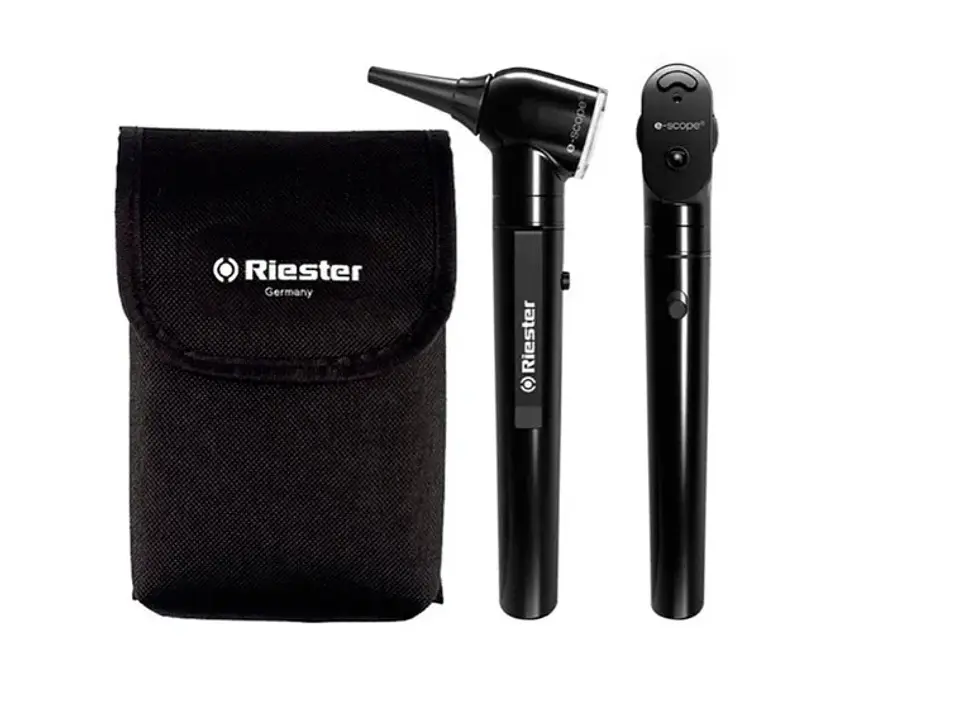 OTOSCOPIO/OFTALMOSCOPIO RIESTER E-SCOPE NEGRO 1