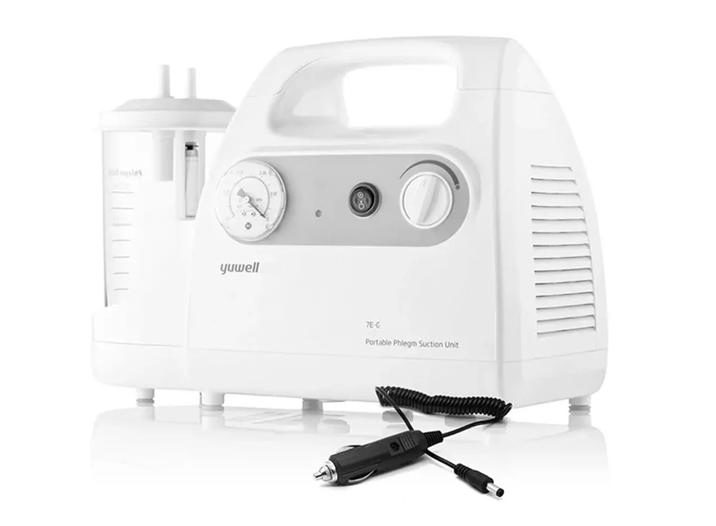 BOMBA EQUIPO DE ASPIRACIÓN SECRECIONES CON BATERÍA YUWELL 2