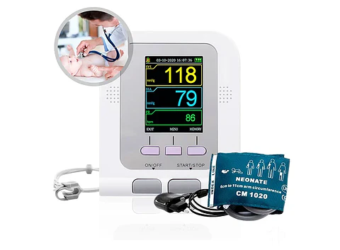 MONITOR SIGNOS VITALES TOPMEDIC CONTEC 08A SPO2 BRAZALETE NEONATAL