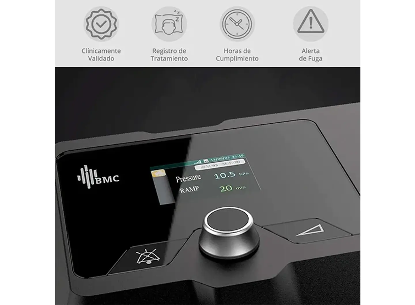 AUTO CPAP RESMART TOPMEDIC G2S A20 TUBO ESTÁNDAR + MASCARA ORONASAL M 6