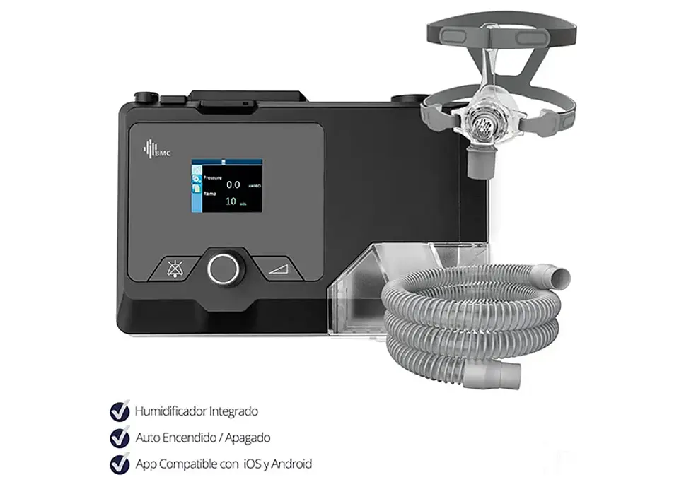 AUTO CPAP RESMART TOPMEDIC G2S A20 TUBO ESTÁNDAR + MASCARA ORONASAL M 8