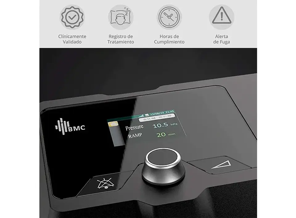 AUTO CPAP RESMART TOPMEDIC G2S A20 TUBO ESTÁNDAR + MASCARA NASAL S 4