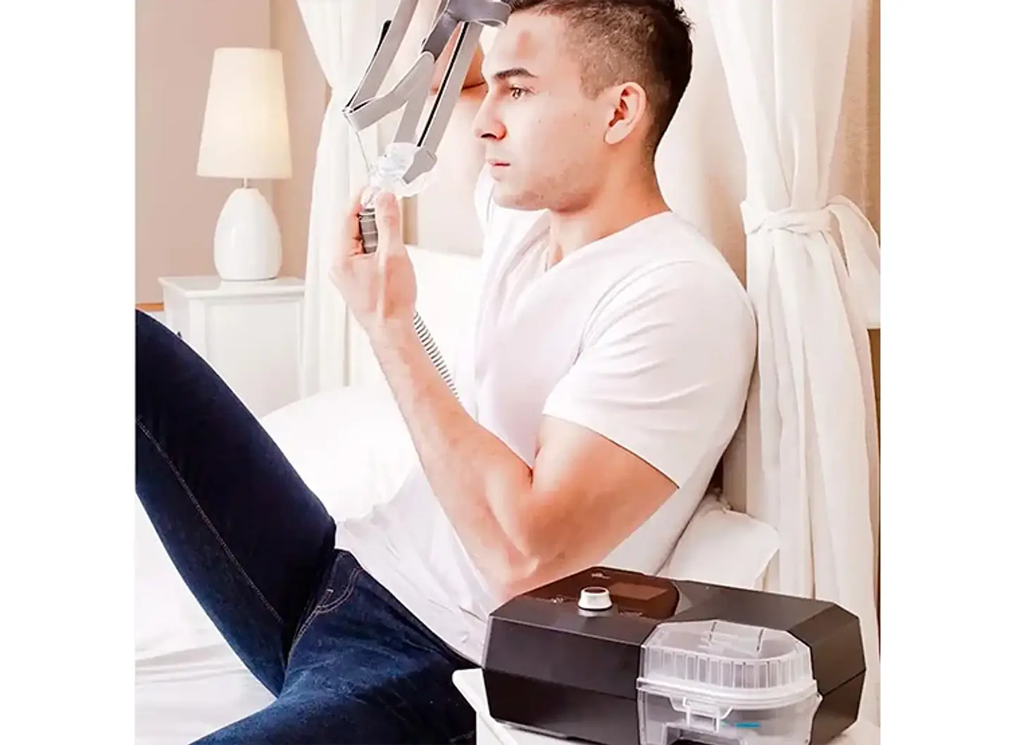 AUTO CPAP RESMART TOPMEDIC G2S A20 TUBO ESTÁNDAR + MASCARA NASAL S 6