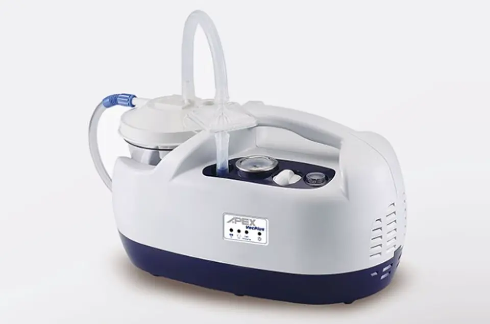 BOMBA DE ASPIRACION DE SECRECIONES CON BATERIA APEX VAC PLUS 2