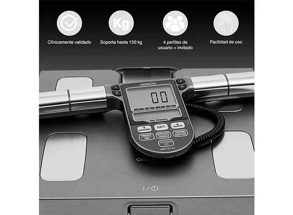 TALLÍMETRO DIGITAL TOPMEDIC PORTÁTIL CAMRY BALANZA INTELIGENTE 3