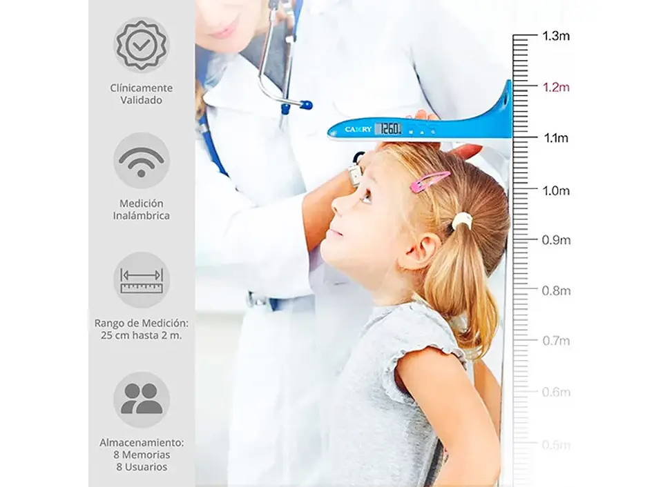 TALLÍMETRO DIGITAL TOPMEDIC PORTÁTIL CAMRY BALANZA INTELIGENTE 4